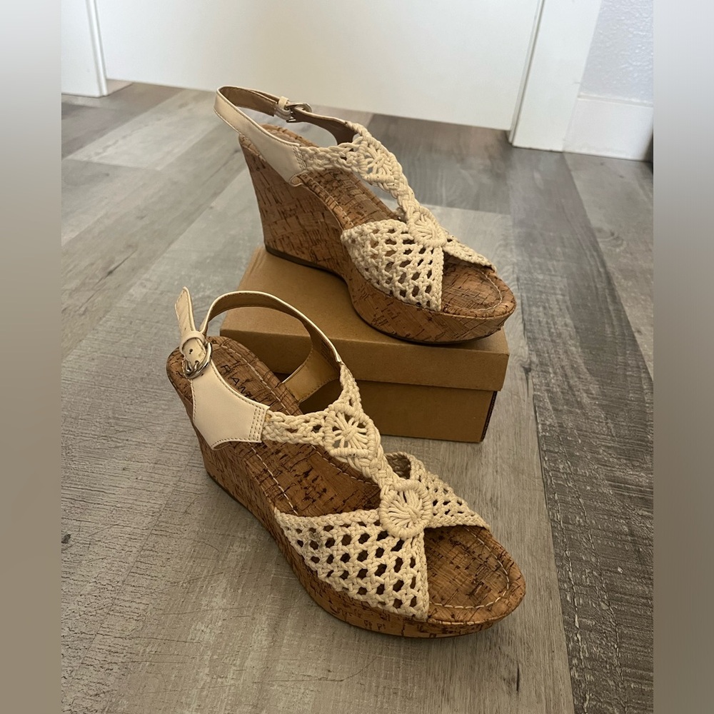 Rampage Chase Cork Wedge size 7.5